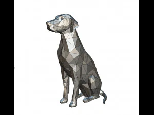 dalmatian figure 3D Print Model