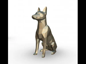 Фігура пінчера 3D Принт Модель