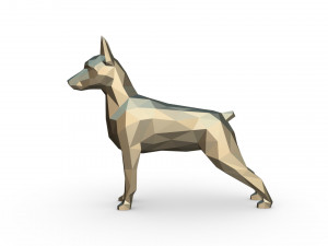 pinscher figure Modelo de impresión 3D