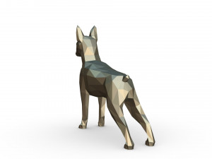 pinscher figure Modelo de impresión 3D