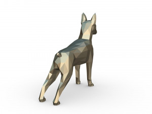 pinscher figure Modelo de impresión 3D