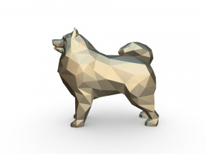 samoyed figure 3D-Druckmodell