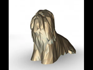 figura di lhasa apso Modello di stampa 3D