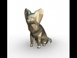 papillon figure 3D Baskı Modeli