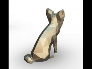papillon figure 3D-Druckmodell