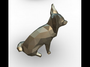 papillon figure 3D-Druckmodell