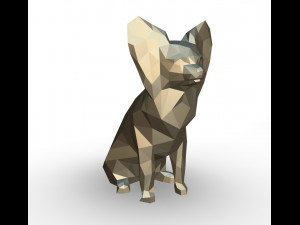 papillon figure 3D-Druckmodell