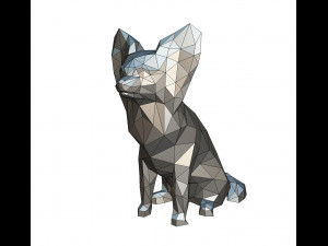 papillon figure 3D-Druckmodell
