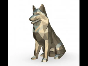 postać pasterza szetlandzkiego Model do druku 3D