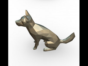 blue heeler figure Modelo de Impressão 3D
