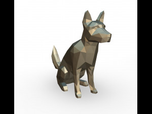 blue heeler figure Modelo de Impressão 3D