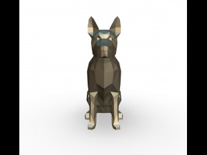 blue heeler figure Modelo de Impressão 3D