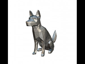 blue heeler figure Modelo de Impressão 3D