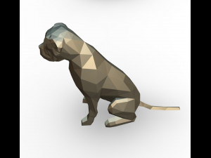 boxer figure Modello di stampa 3D
