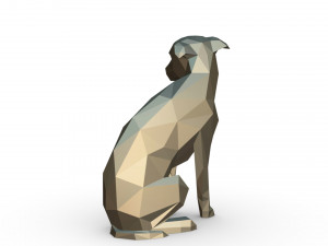 vira lata figure Modèles 3D en vedette