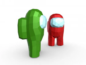 among us 3D Print Model
