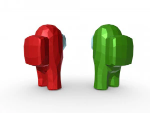 among us 3D Print Model