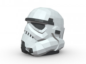 stormtrooper head 3D-printmodel