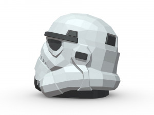 stormtrooper head Modelo de impresión 3D