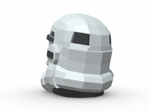 stormtrooper head Modelo de impresión 3D