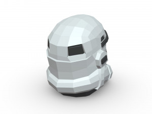 stormtrooper head Modelo de impresión 3D