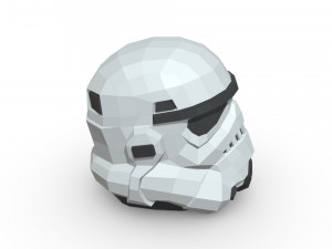 stormtrooper head Modelo de impresión 3D