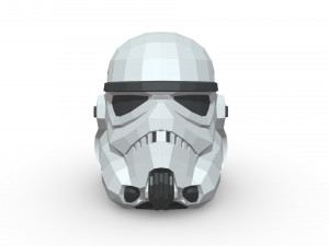 stormtrooper head Modelo de impresión 3D
