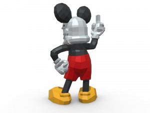 mickey mouse figure 3D Принт Модель
