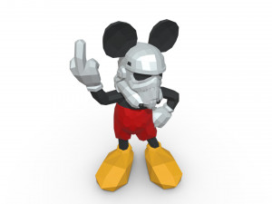mickey mouse figure 3D Принт Модель