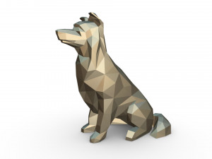 border collie figure 3D Принт Модель