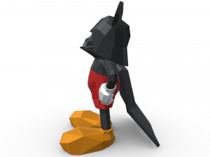mickey mouse figure 3D-Druckmodell