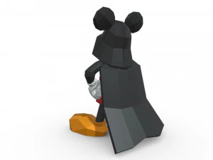 Mickey Mouse-figuur 3D printmodel
