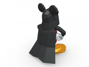 Mickey Mouse-figuur 3D printmodel