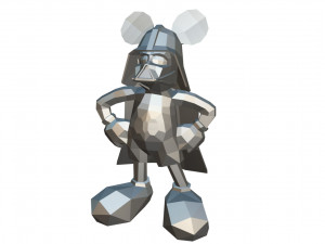 mickey mouse figure 3D-Druckmodell