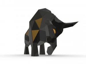 bull figure 2 3D Print Model