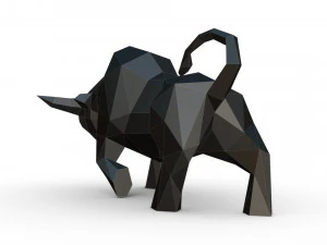 bull figure 3 3D Print Model