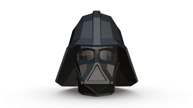 darth vader head 3D-Druckmodell .c4d .max .obj .3ds .fbx .stl .blend 