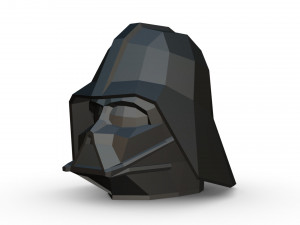 darth vader head 3D-Druckmodell