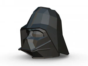 kepala darth vader Model Cetak 3D