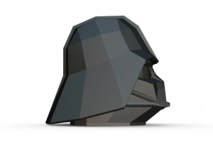 kepala darth vader Model Cetak 3D