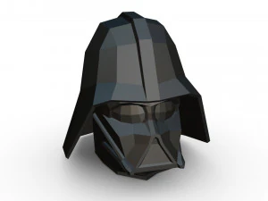kepala darth vader Model Cetak 3D
