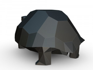 tortoise figure Model Cetak 3D
