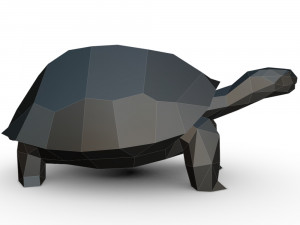 tortoise figure Model Cetak 3D