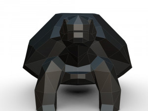 tortoise figure Model Cetak 3D