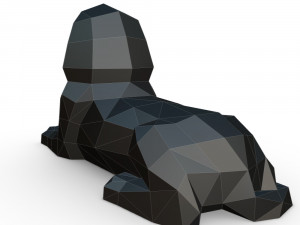 egyptian sphinx Modelo de Impressão 3D