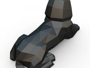 egyptian sphinx Modelo de Impressão 3D
