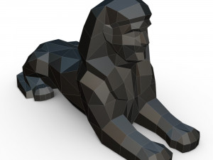 egyptian sphinx Modelo de Impressão 3D