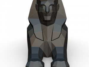 egyptian sphinx Modelo de Impressão 3D