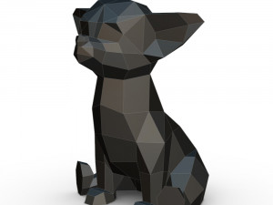 chihuahua figure 3D Print Model