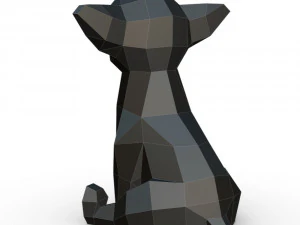 chihuahua figure 3D Print Model